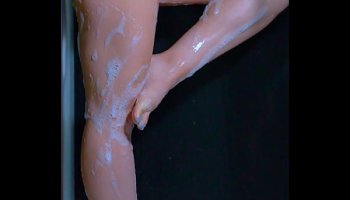 College Babes Soapy Shower Big Ass Bouncing amp Bubbles